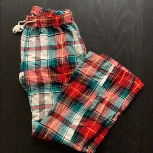 Plaid pajama pants